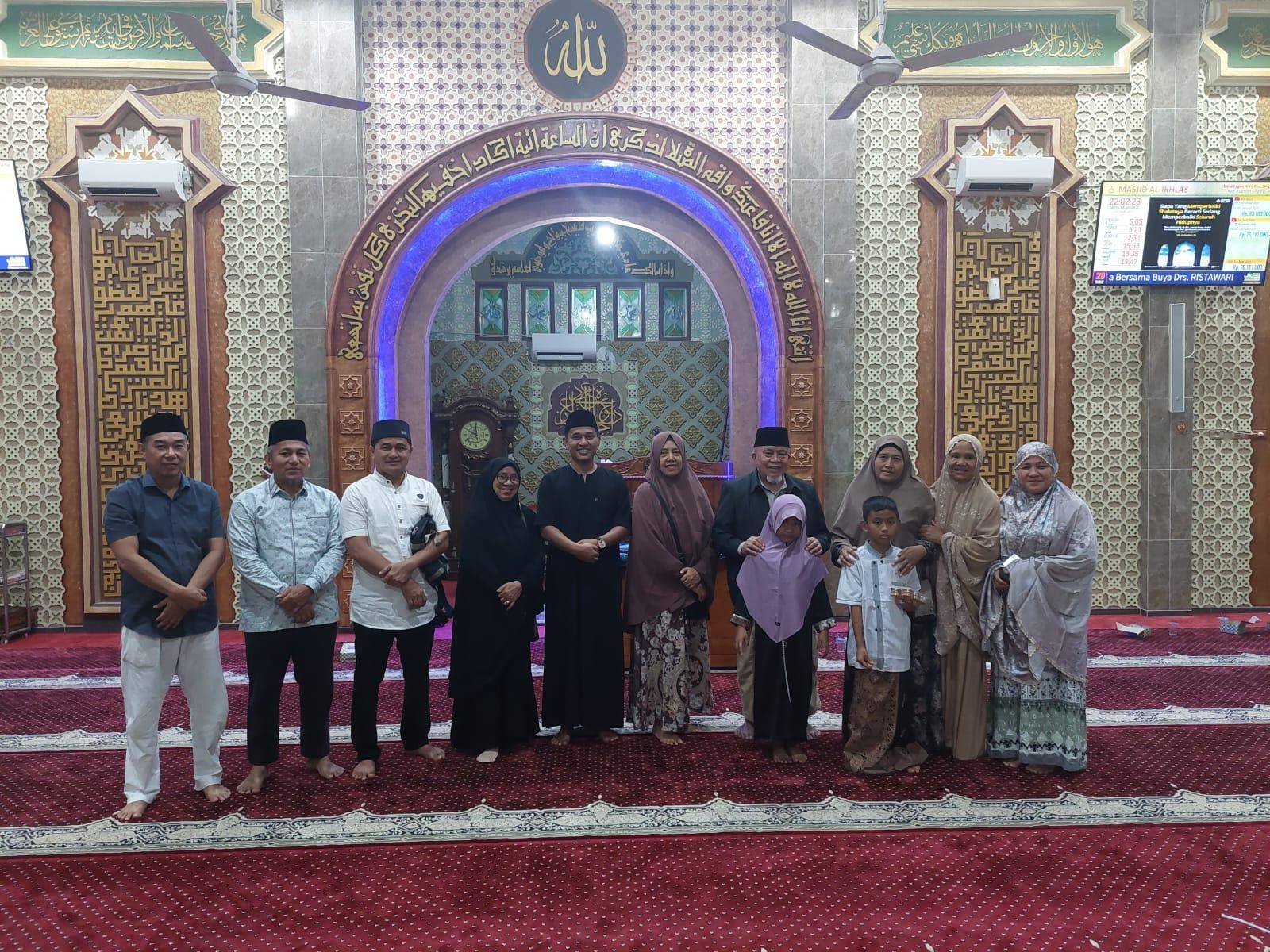 KA KUA Singingi Hadiri Kegiatan Tarhib Ramadan di Masjid Al Ikhlas Logas