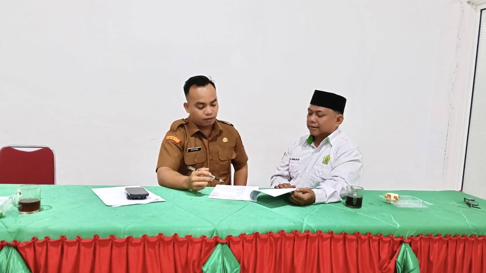KUA Sei Kepayang Lakukan Koordinasi Terkait Jadwal MTQ Kecamatan Sei Kepayang