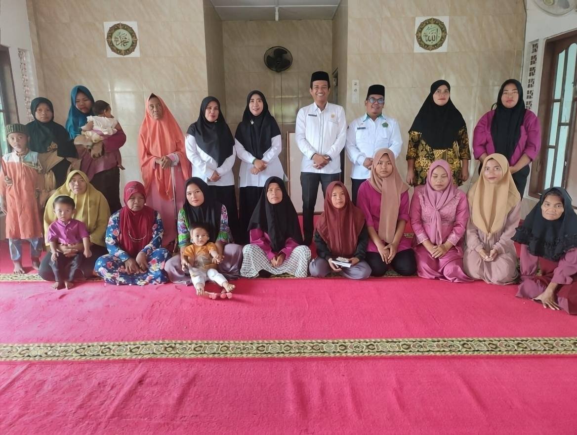 KUA Binjai Barat Gelar Penyuluhan di UPT Gepeng, Angkat Semangat Nishfu Sya’ban