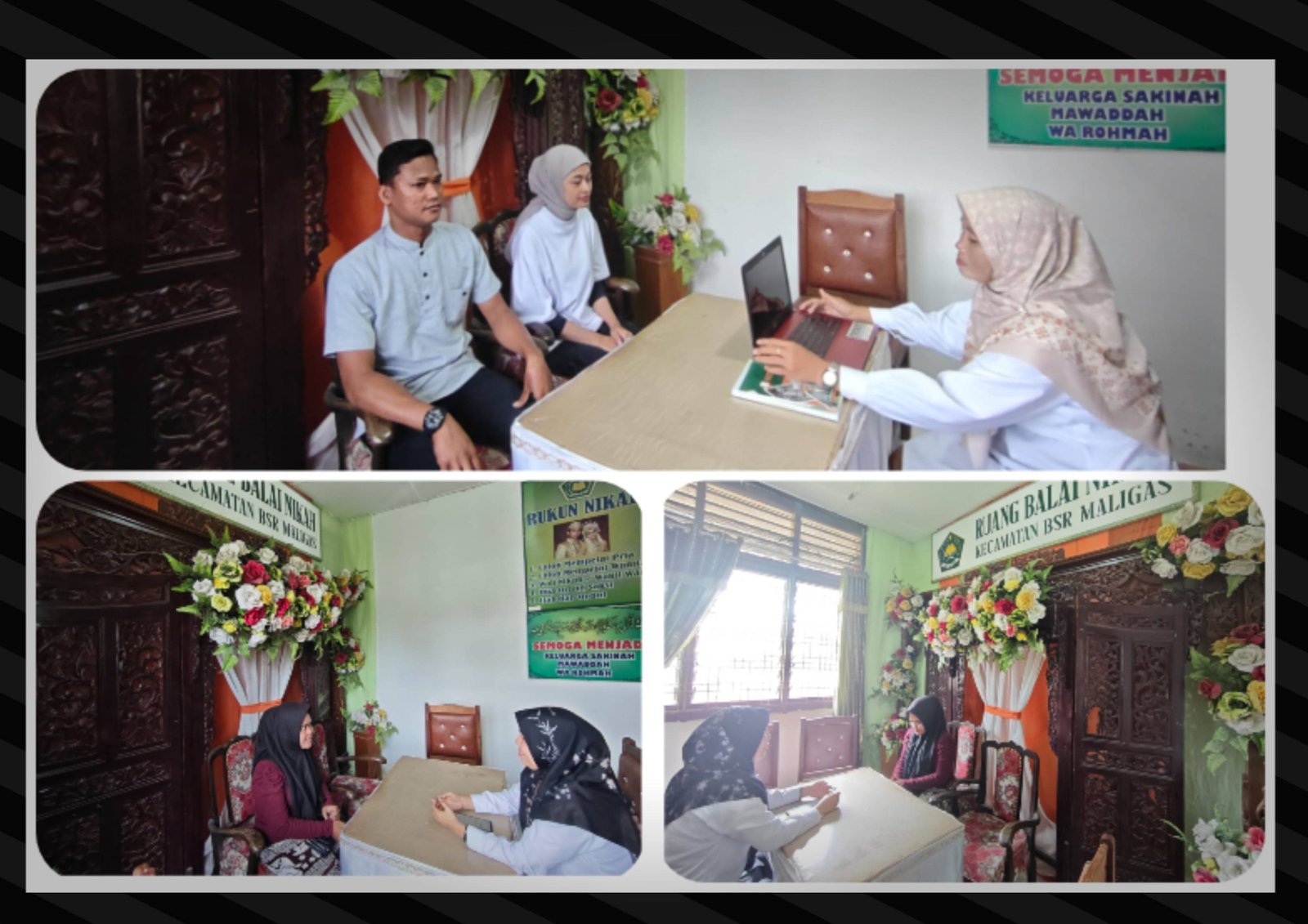 Pra Nikah Bukan Sekadar Formalitas, KUA Bosar Maligas Hadir Membina Catin