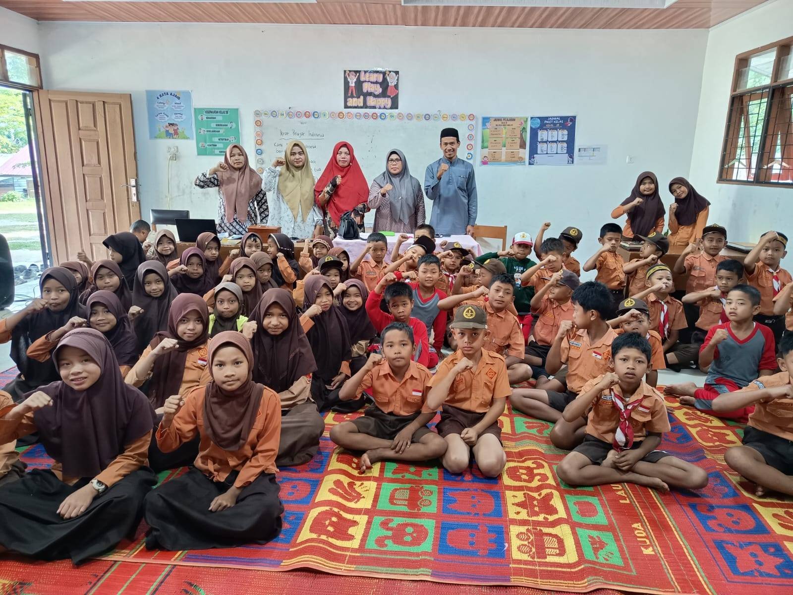 Sambut Ramadan, KUA Sinehu Gelar Bimbingan dan Mudzakaroh di SD 030381 Silumboyah