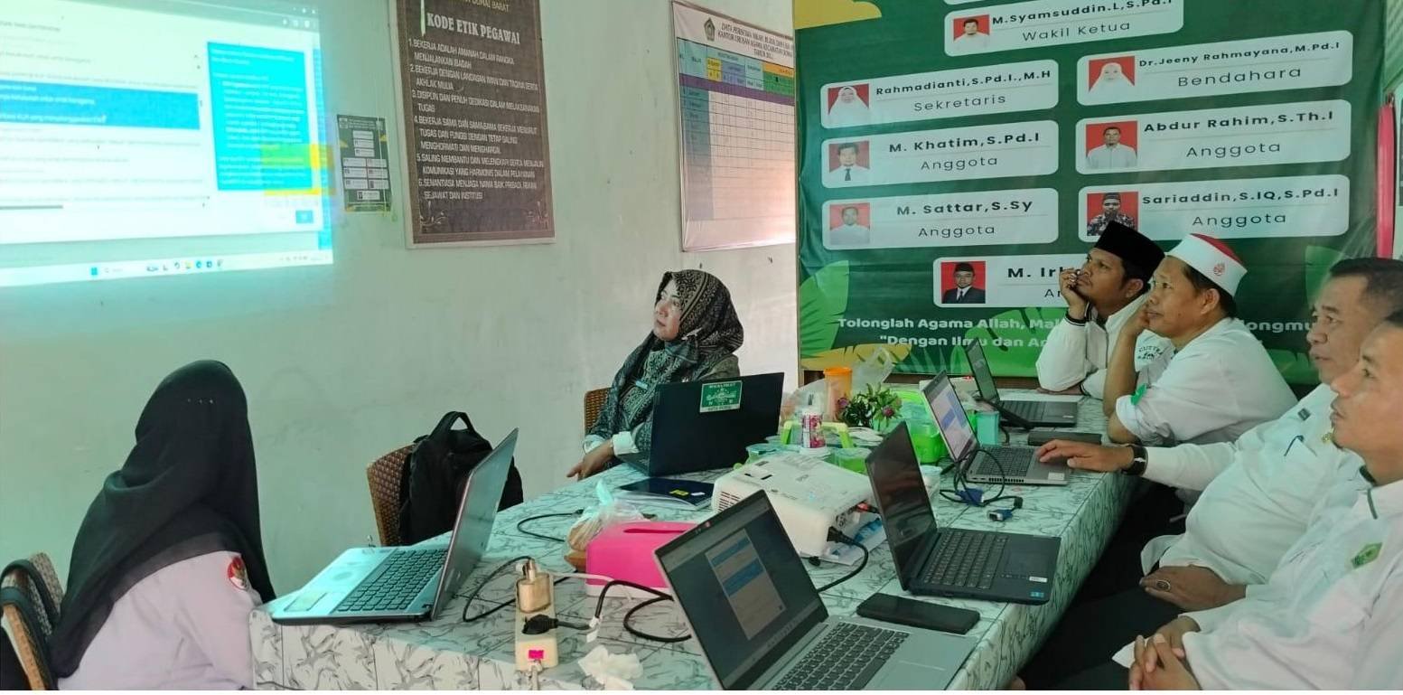 Kepala KUA Dumai Barat Lakukan Sosialisasi Penyusunan SKP 2026