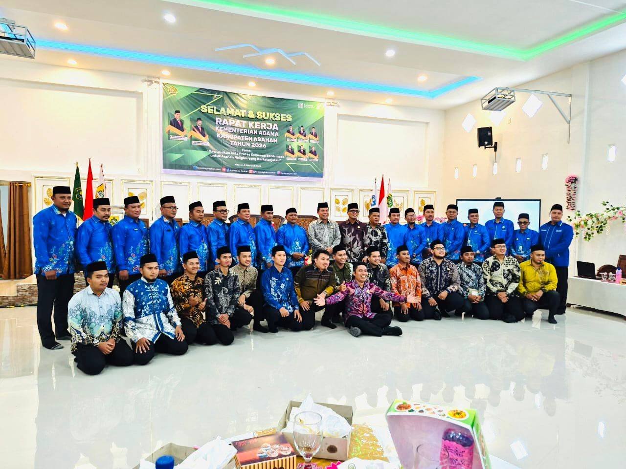 Jajaran KUA Sei Kepayang Ikut Serta Susun Program Kerja Kemenag Kabupaten Asahan