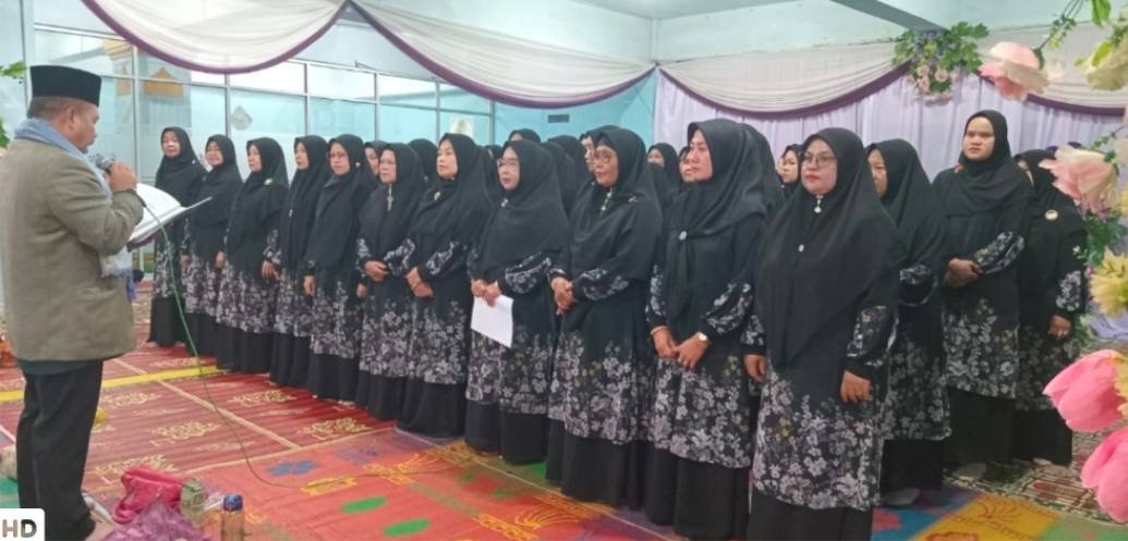 Momentum Isra dan Mikraj, Kepala KUA Kabanjahe Kukuhkan Pengurus Akbar Amanah Masa Khidmat 2026-2029