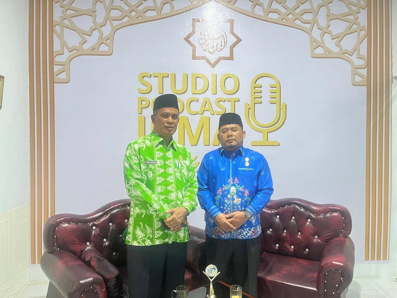 Kakan Kemenag Medan Bahas Moderasi Beragama Lintas Agama di Podcast IKMA Channel KUA Medan Amplas