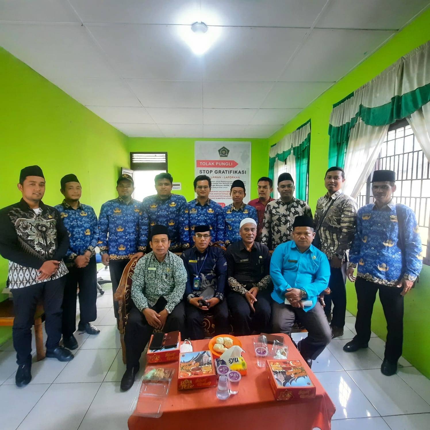 KUA Habinsaran Ikuti Rapat Kerja Jajaran Bimas Islam Kemenag Tobasa