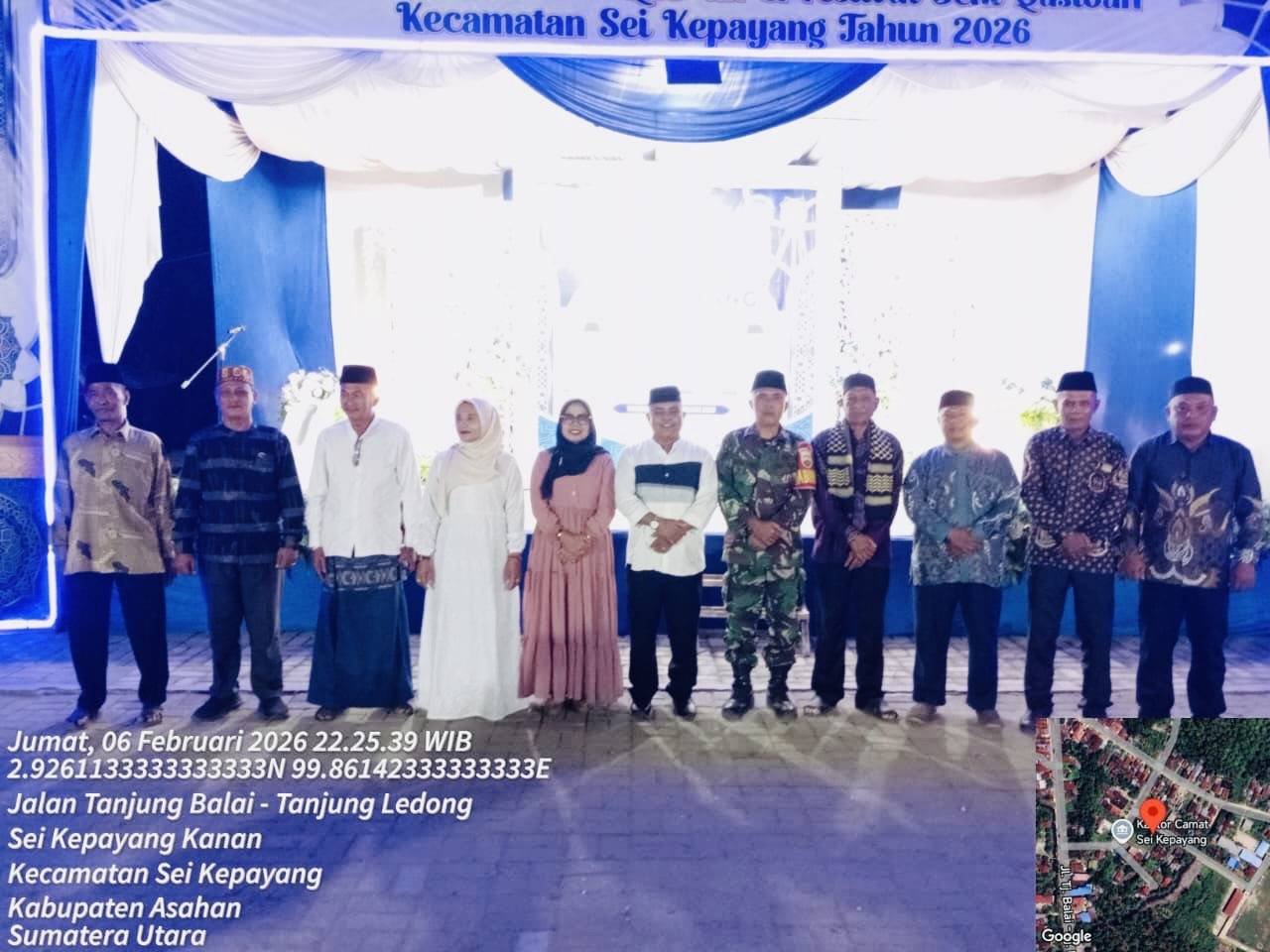 Kepala KUA Sei Kepayang Hadiri Penutupan MTQ dan FSQ Kecamatan Sei Kepayang