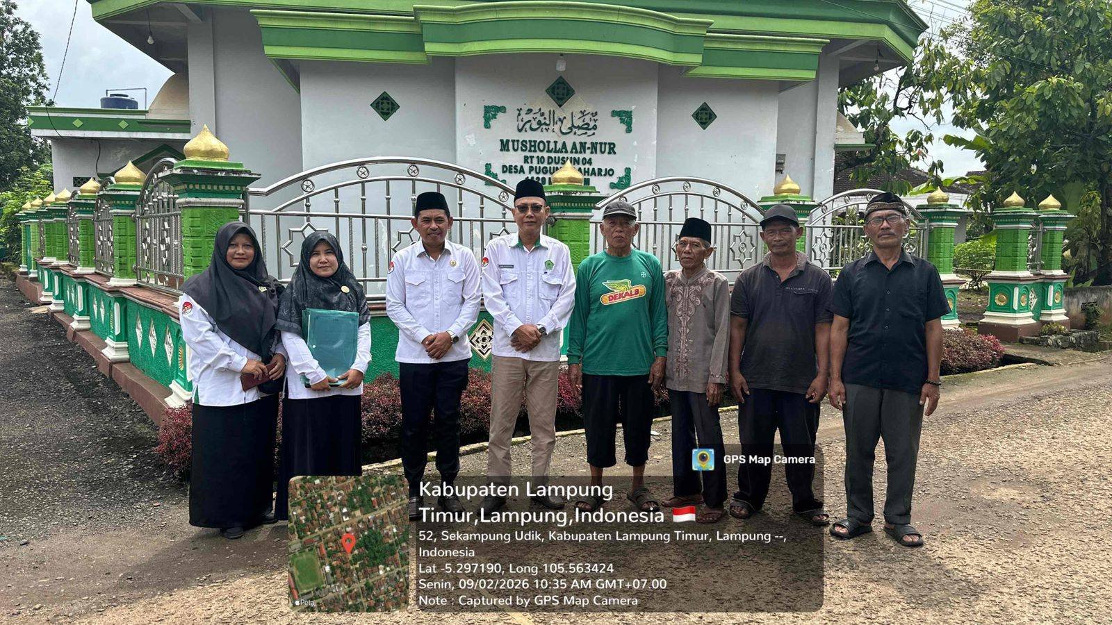 Kepala KUA Sekampung Udik Sosialisasi Sertifikasi Tanah Wakaf