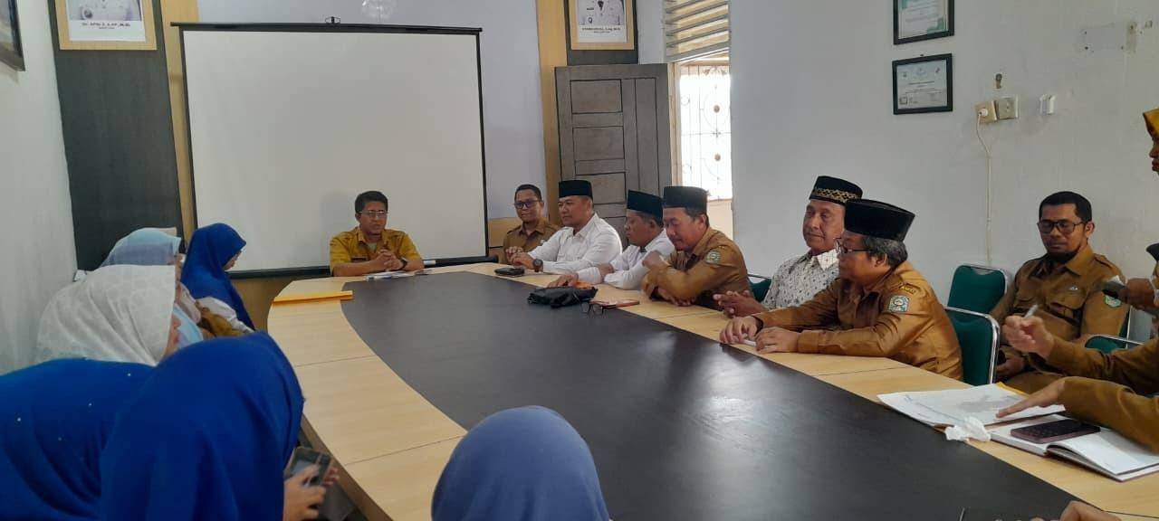 Perkuat Sinergi Pembinaan Umat, KUA Dayun Gelar Rakor Bersama Camat, MUI, dan BKMT