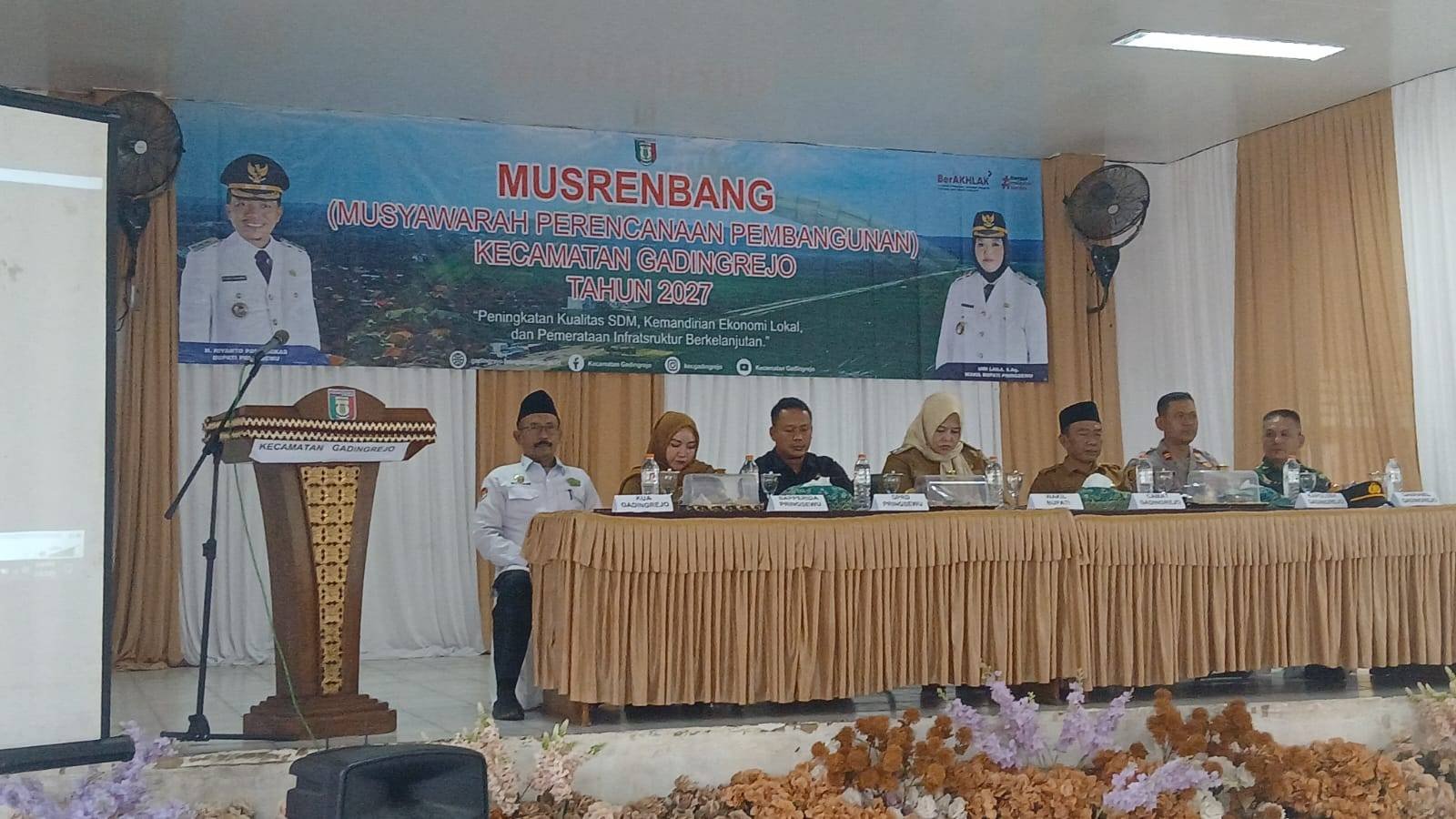 Musrenbang Gadingrejo Sepakati Akses Jalan Menuju KUA SBSN
