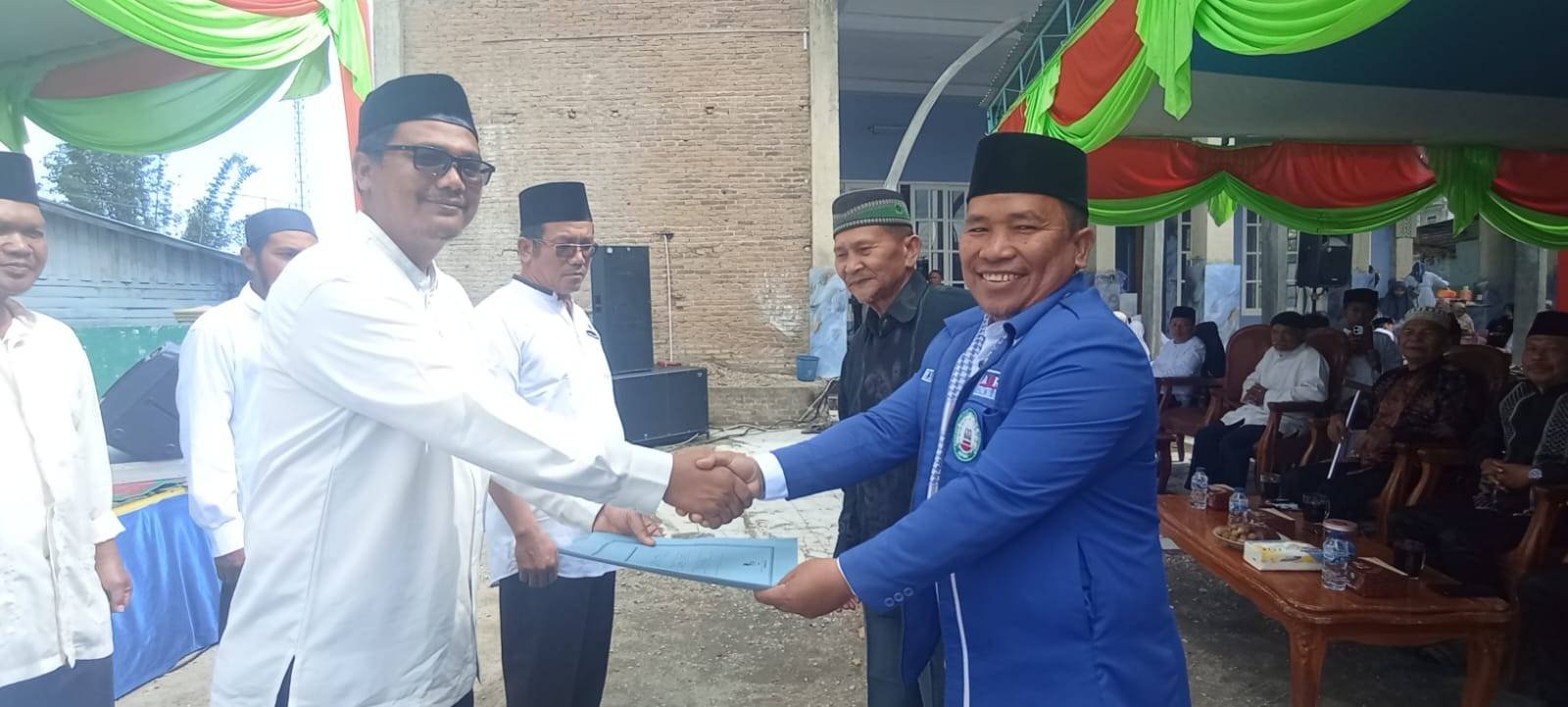 Kepala KUA Sidikalang Kukuhkan Pengurus BKM Masjid Telaga Zam-Zam, Ingatkan Pentingnya Niat Ikhlas Demi Umat