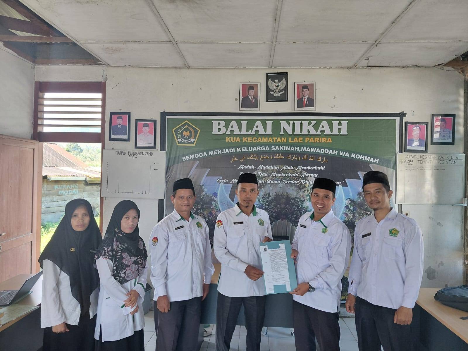 Terima Tugas Tambahan Koordinator, KUA Lae Parira Sebut Peran Penting Penyuluh