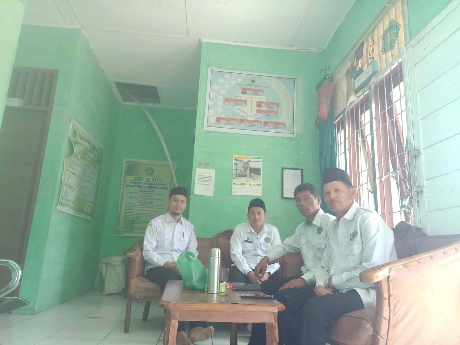 Rakor Jajaran KUA Silahisabungan, Bahas Program Kerja Selama Bulan Suci Ramadan