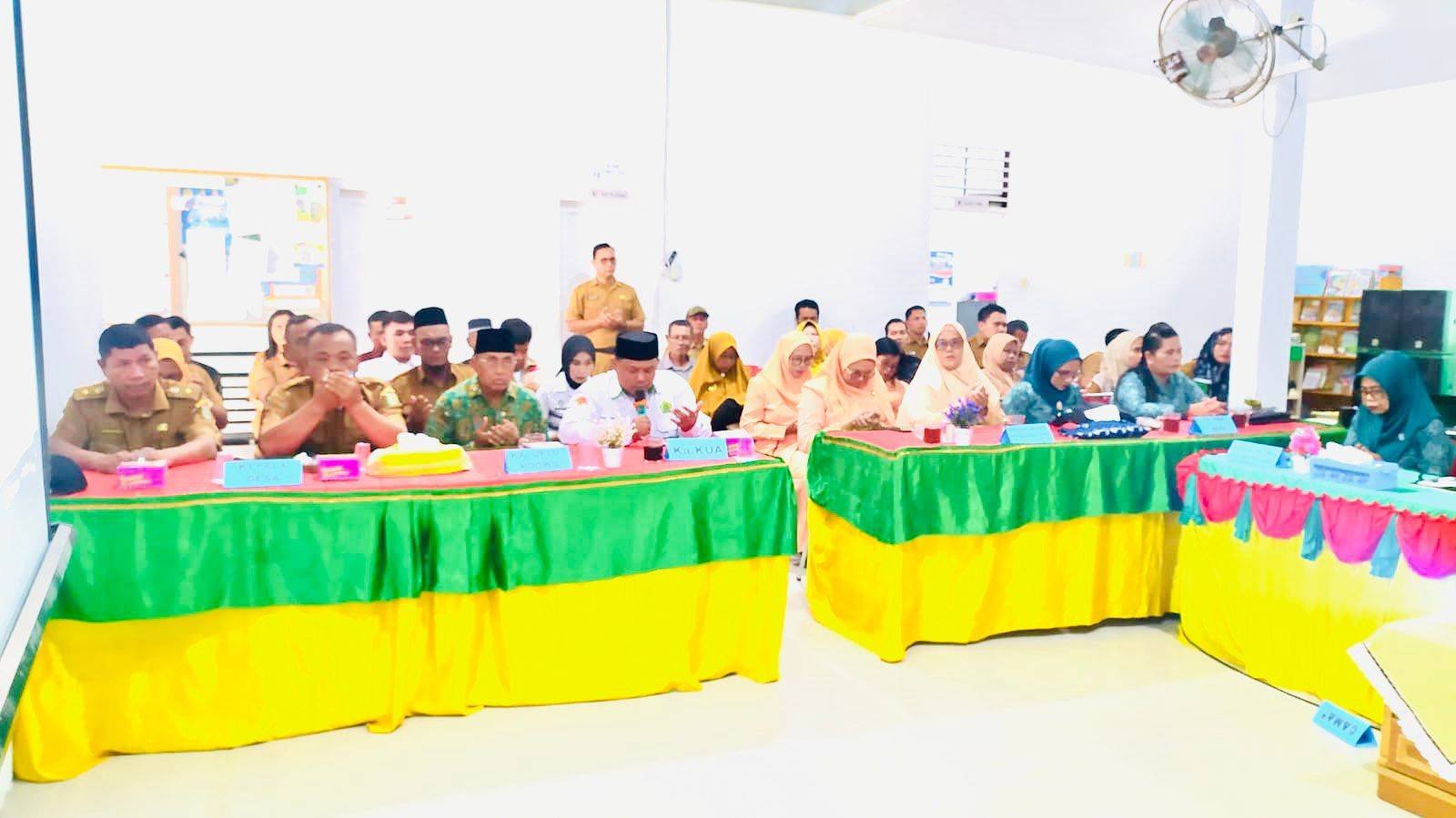 Kepala KUA Sei Kepayang Turut Hadir dan Pimpin Doa pada Musrenbang serta Rembuk Stunting TH 2027