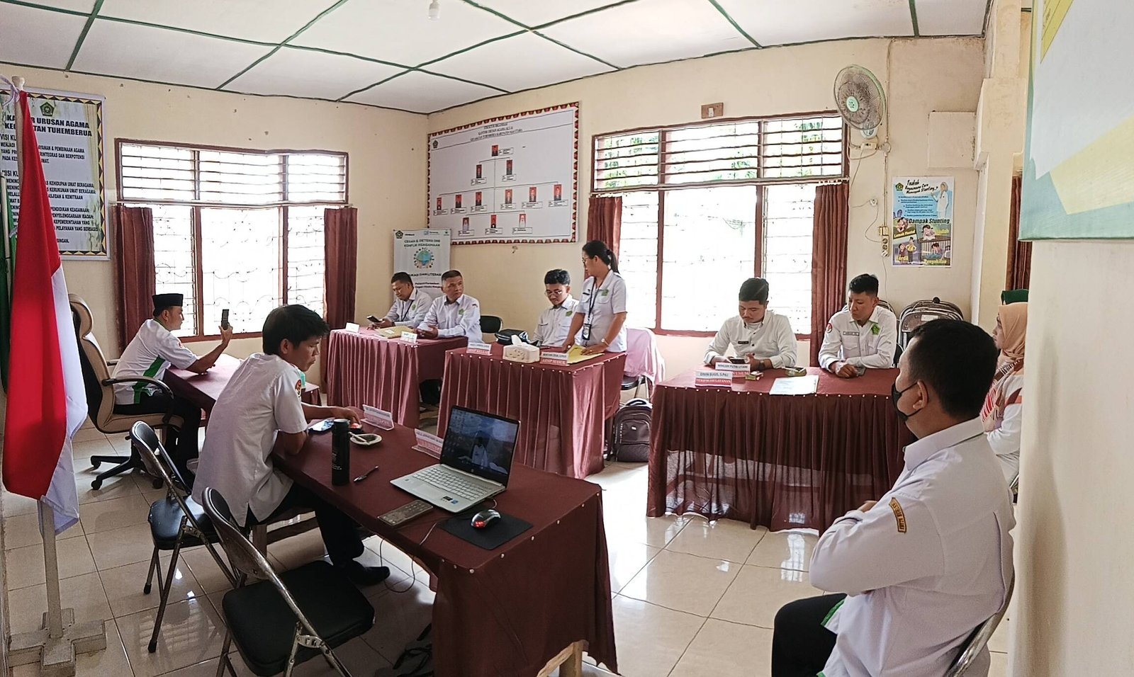 KUA Tuhemberua Siap Optimalkan Pengelolaan BMN dan Sistem Kearsipan Melalui Monitoring
