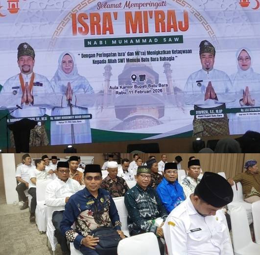 APRI Batu Bara Hadiri Peringatan Isra’ Mi’raj Nabi Muhammad SAW 1447 H Tingkat Kabupaten Batu Bara
