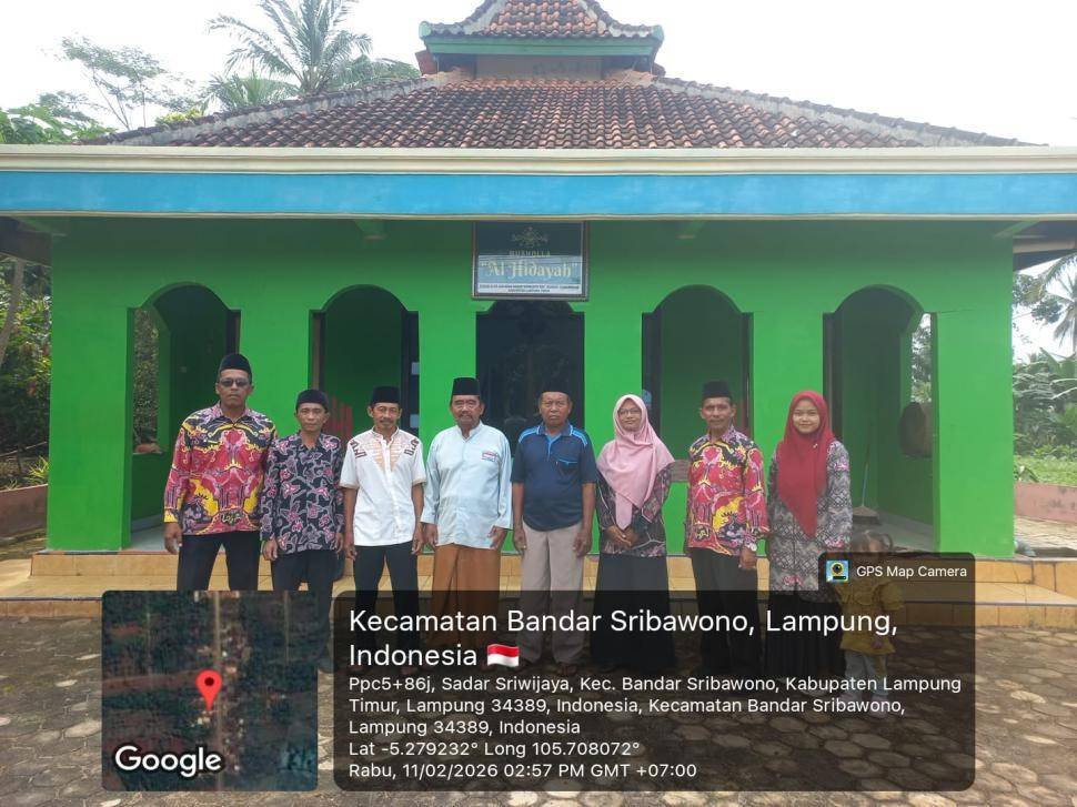 Kepala KUA Bandar Sribhawono Dukung Verifikasi Tanah Wakaf.