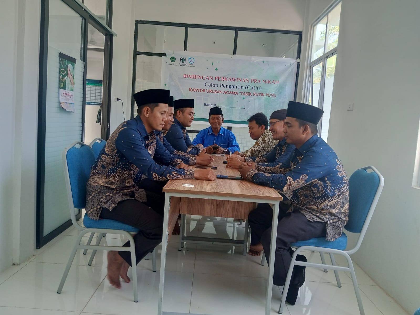 Persiapan Sambut Ramadhan 1447 H, KUA Tasik Putri Puyu Laksanakan Rapat Koordinasi