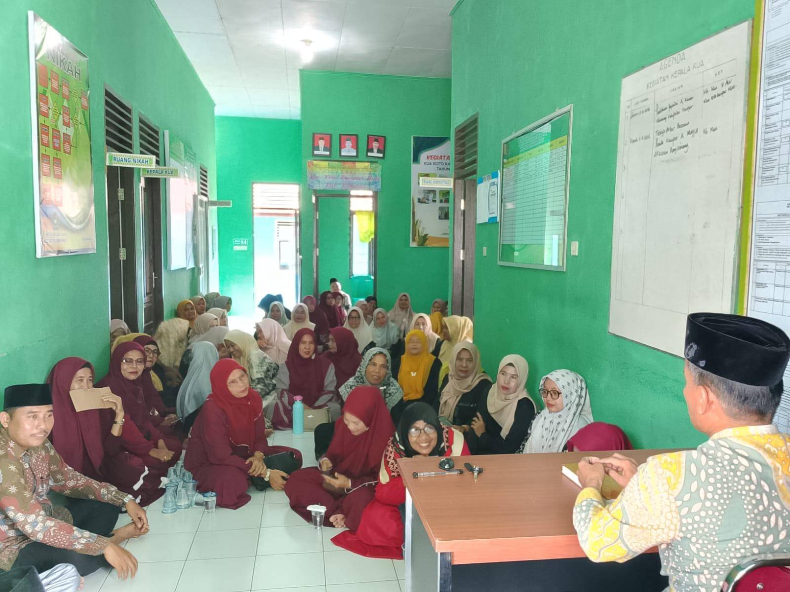 Gema Tarhib Ramadhan di Koto Kampar Hulu: Sinergi KUA dan BKMT Siapkan Mental Sambut Bulan Suci