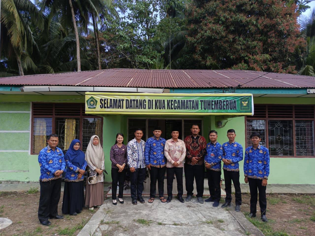 KUA Tuhemberua Ikuti Pembinaan E-Kinerja, Perkuat Integritas dan Akuntabilitas ASN