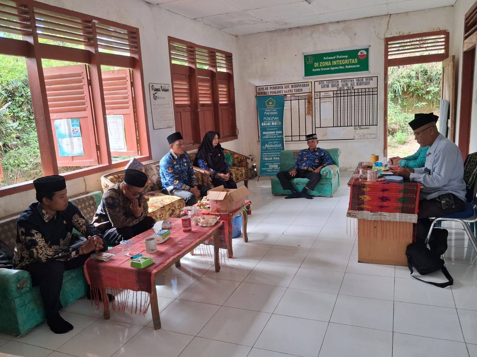 KUA Habinsaran, Borbor dan Nassau Rapat Program kerja Bimas Islam 2026, Kasi Bimas Islam Tekankan Orientasi KUA Berdampak