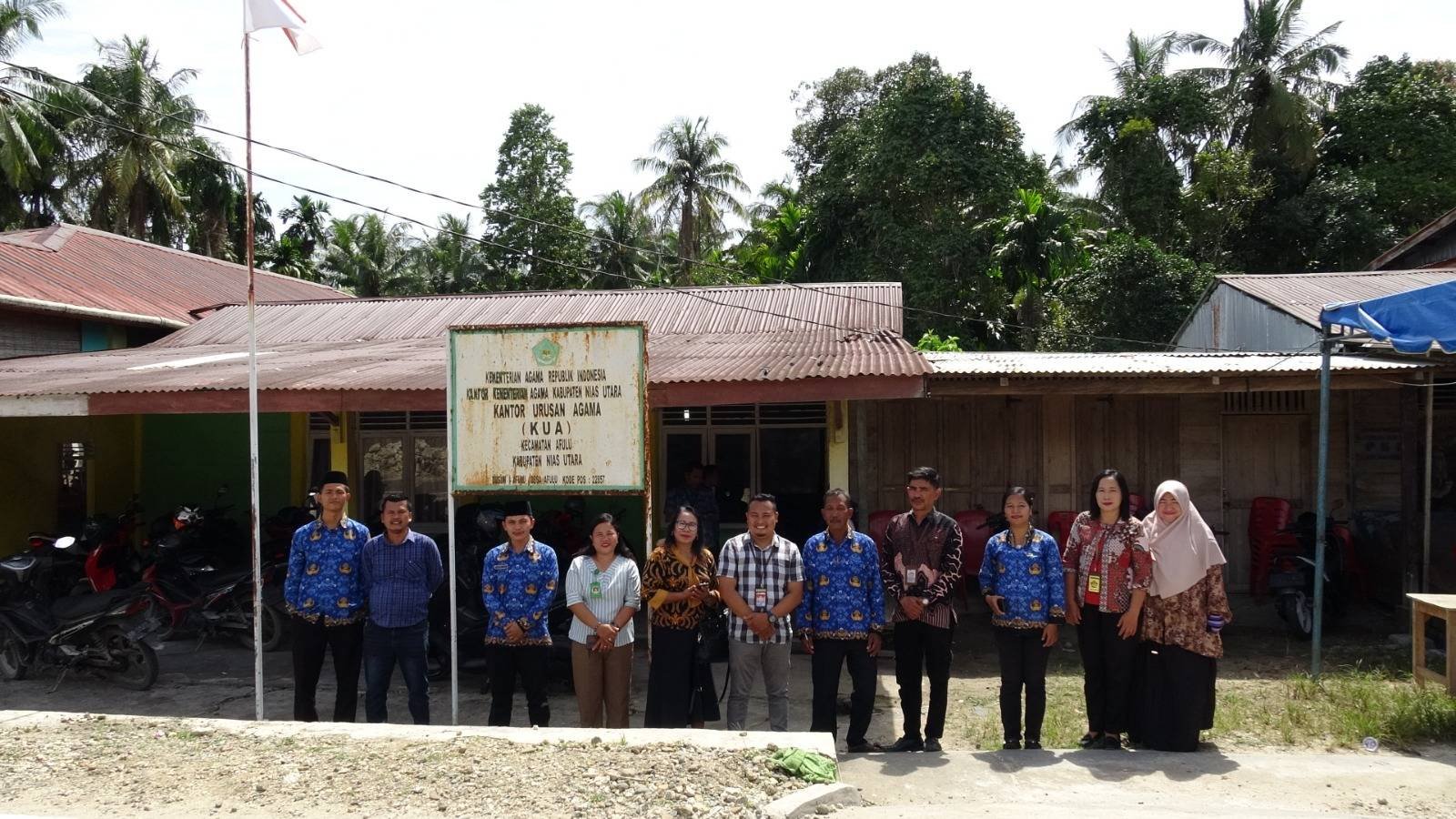 KUA Afulu Matangkan Strategi Publikasi, Monitoring Kehumasan Jadi Momentum Pembenahan