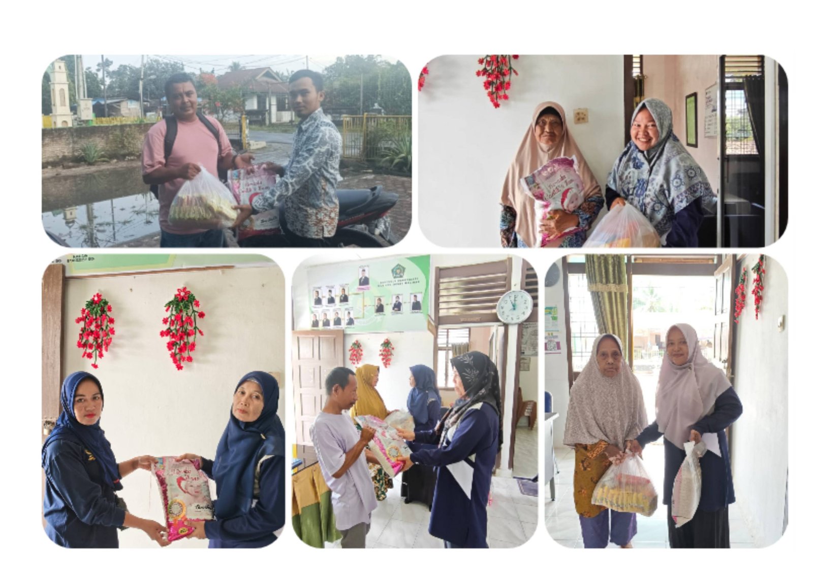 Berbagi Berkah untuk Sesama: KUA Bosar Maligas Distribusikan Paket Sembako dari Zakat Mal ASN