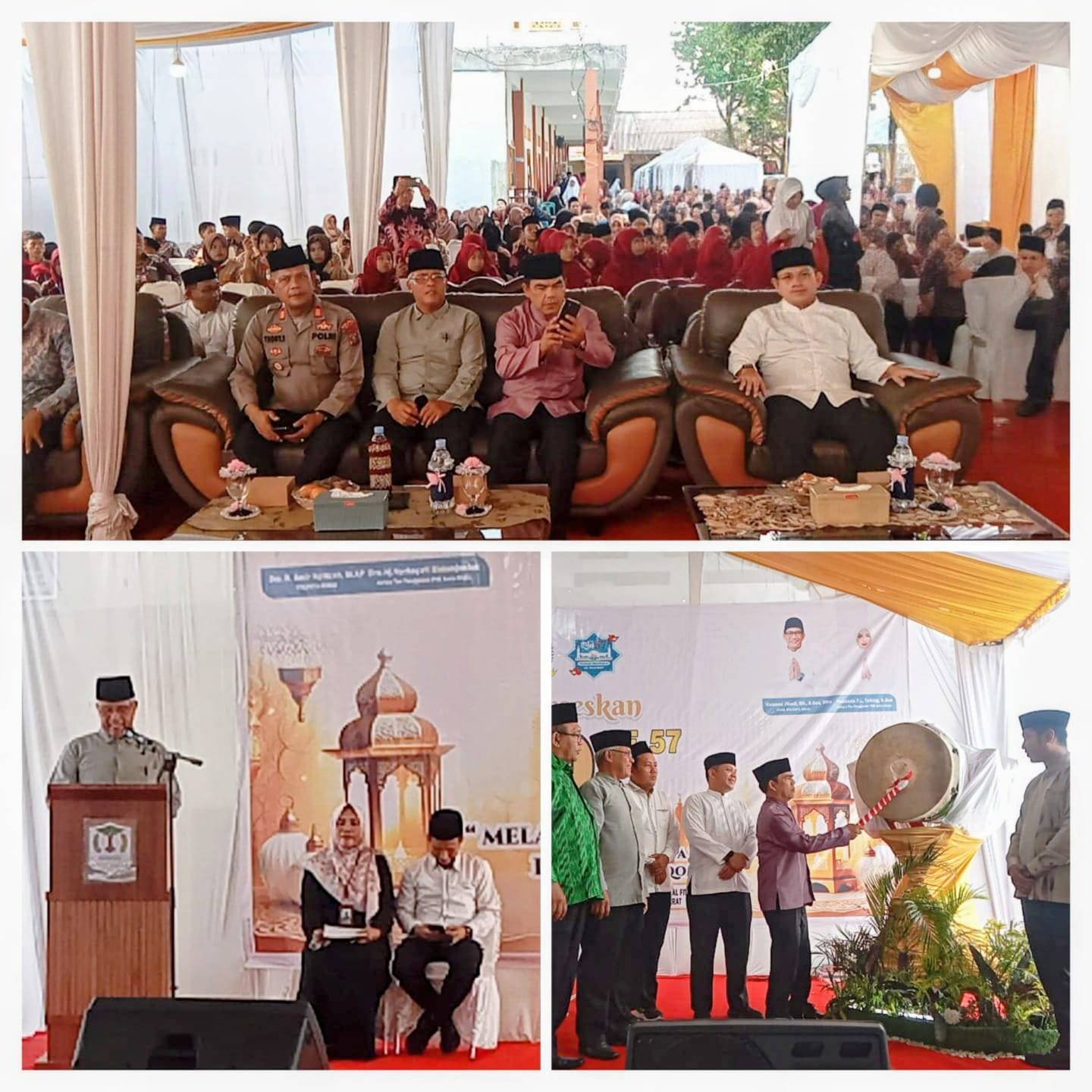 Kepala KUA Binjai Barat Secara Resmi Buka MTQ ke-57 Tingkat Kecamatan