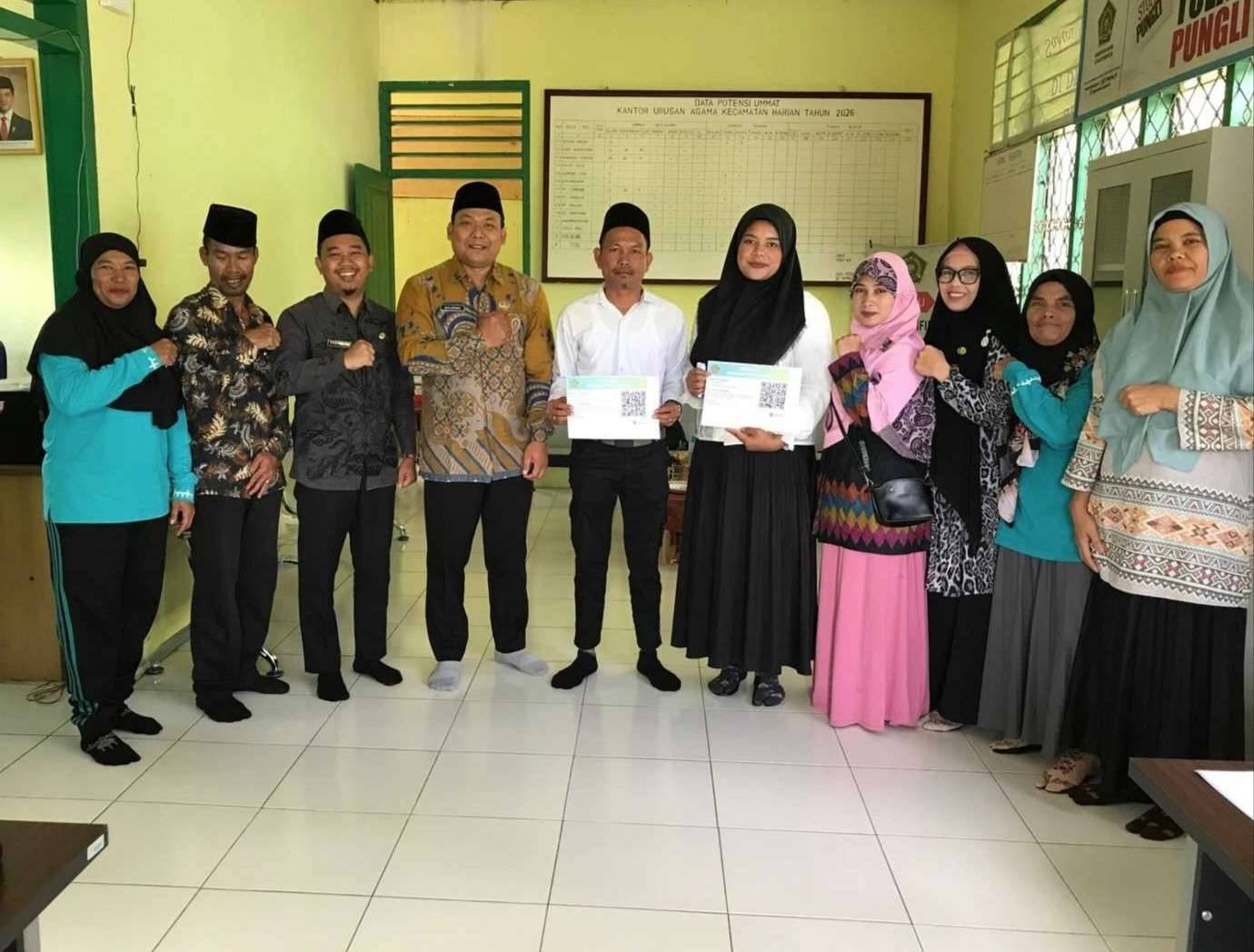 KUA Harian Laksanakan Suscatin, Bekali Calon Pengantin Menuju Keluarga Sakinah