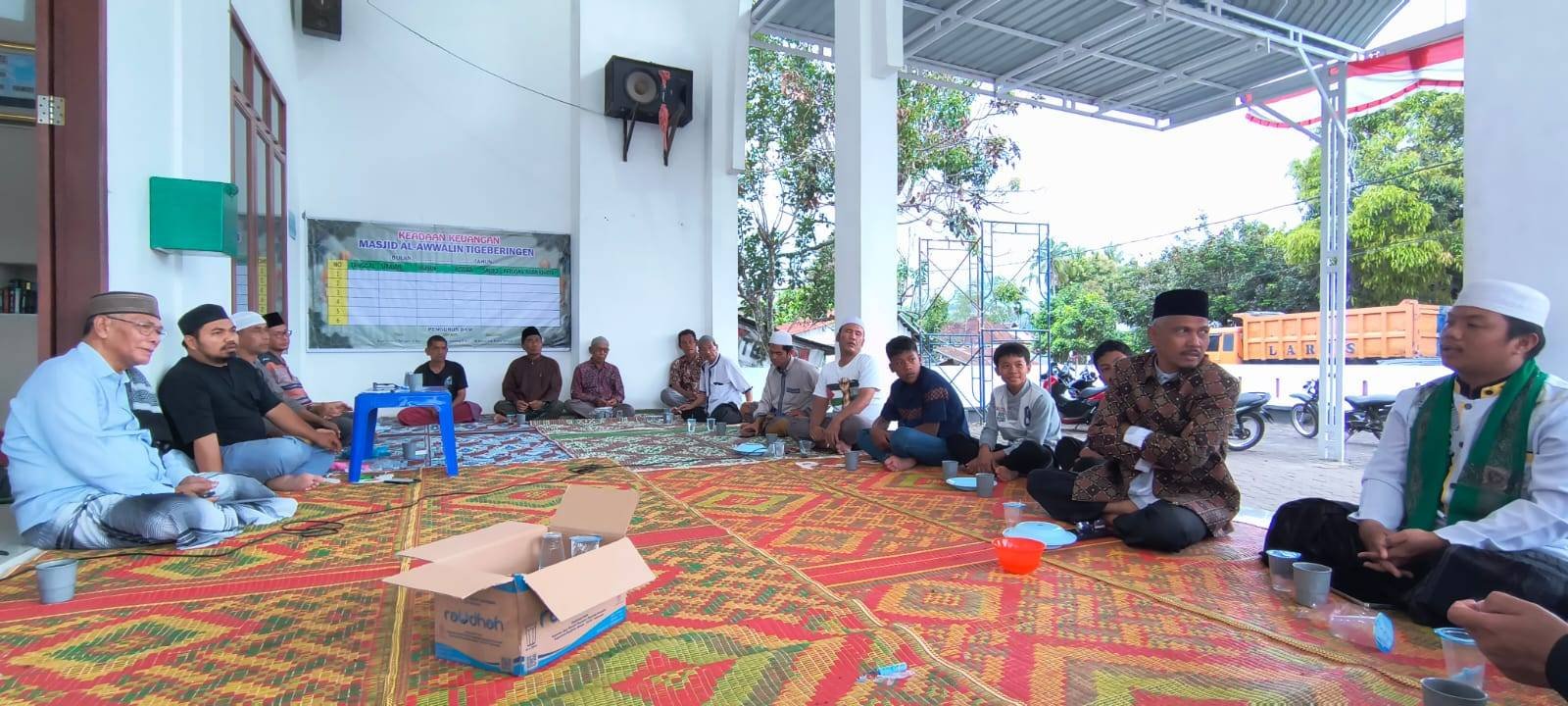 Sambut Ramadan 1447 H, KUA Tigabinanga Gelar Rakor Persiapan Bersama MUI, PHBI dan Ormas Islam