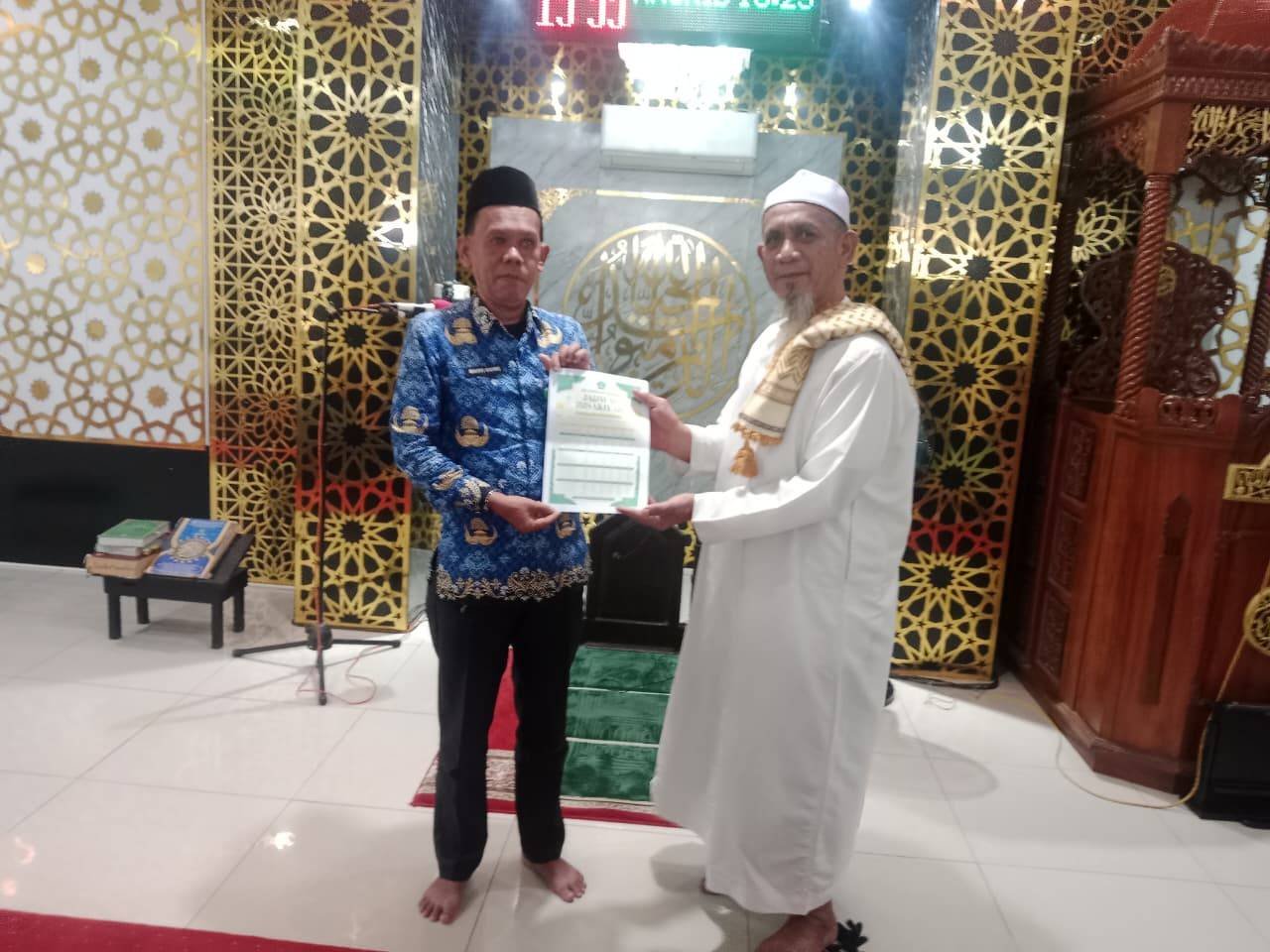 KUA Pusaka Bantimurung Sosialisasikan Jadwal Imsyakiyah Ramadhan dan Waktu Sholat Resmi Bimas Islam