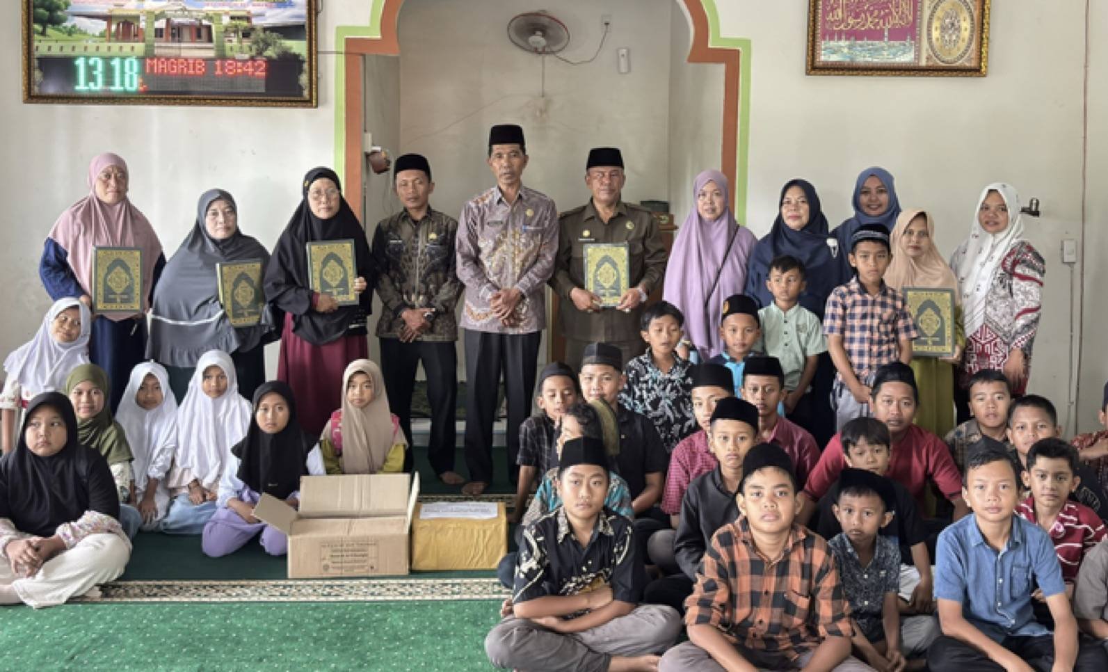 Safari Ramadan KUA Biru-Biru di Desa Mbaruai: Perkuat Silaturahmi dan Pembinaan Generasi Qur’ani