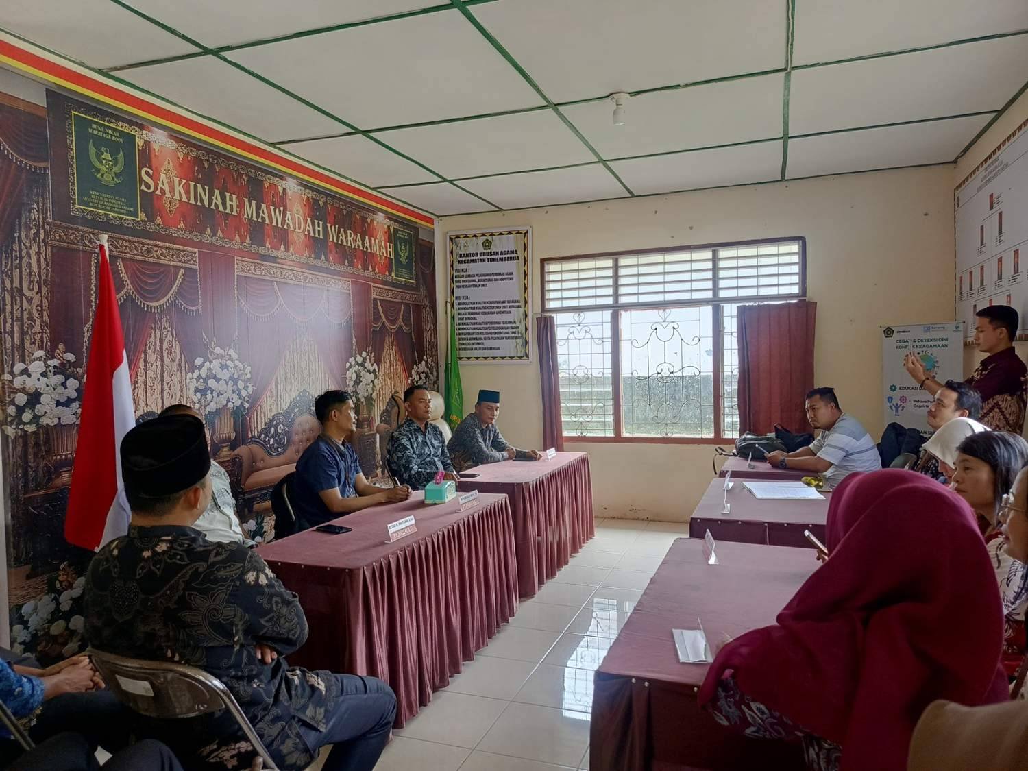 Monitoring Kehumasan, KUA Tuhemberua Terima Apresiasi terkait Pemberitaan