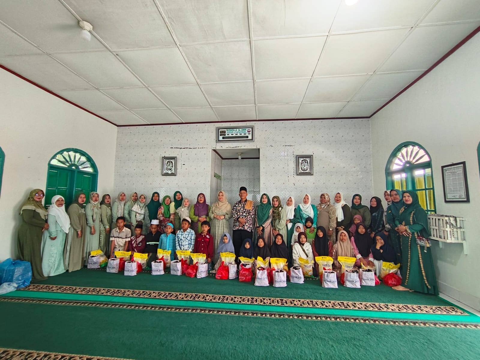 KUA Sidikalang Jalin Sinergi Melalui Penyantunan Anak Yatim di Kodim 0206/Dairi