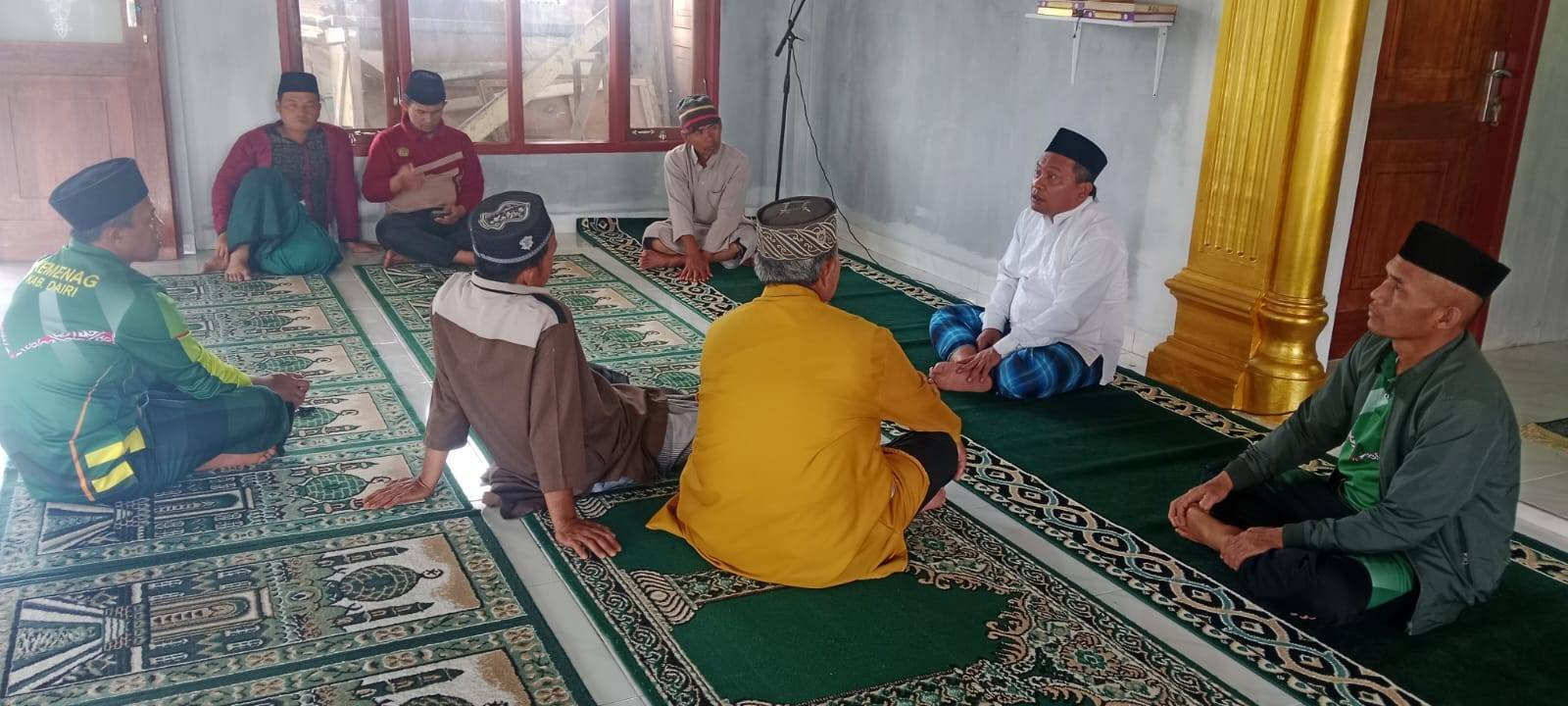 KUA Sinehu Perkuat Koordinasi di BKM Al-Fajar, Persiapkan Safari Ramadan Terpadu