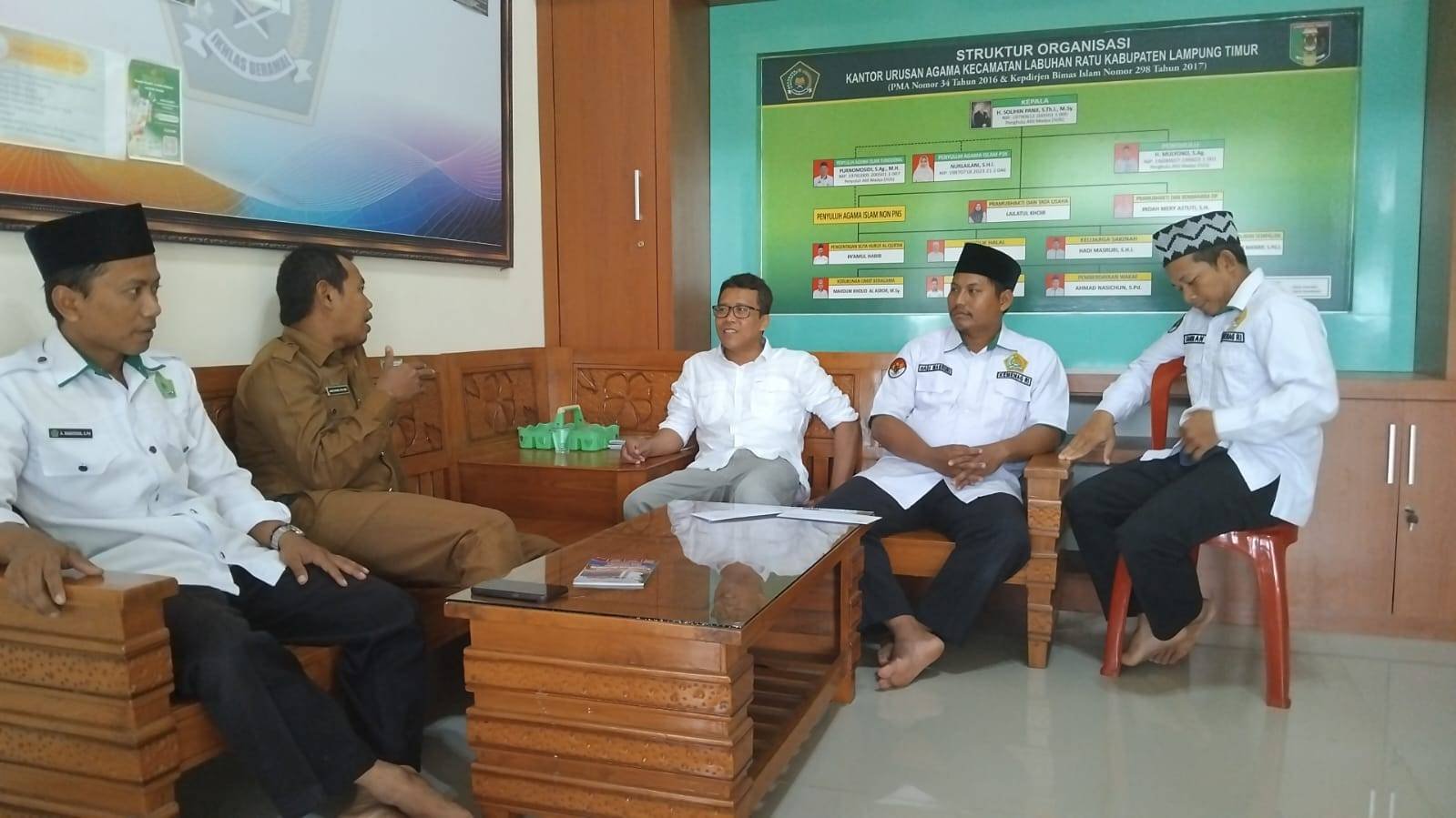 KUA Labuhan Ratu Bangun Kolaborasi Strategis Demi Suksesnya Safari Ramadhan Kecamatan