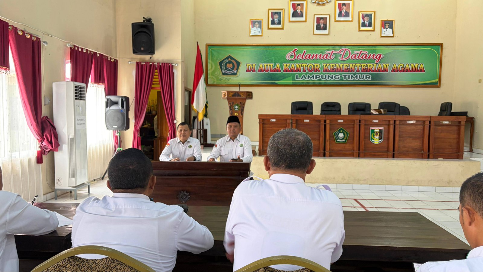 Kepala KUA Labuhan Maringgai Hadiri Rapat Persiapan RAT Kopeda