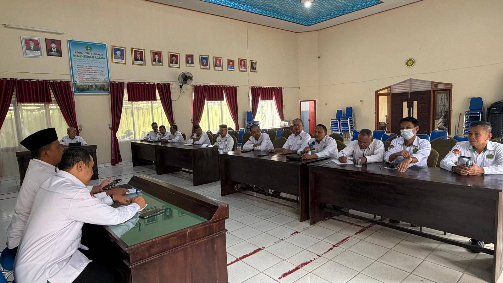 Penghulu KUA Sekampung Udik Ikuti Rapat Persiapan RAT Kopeda