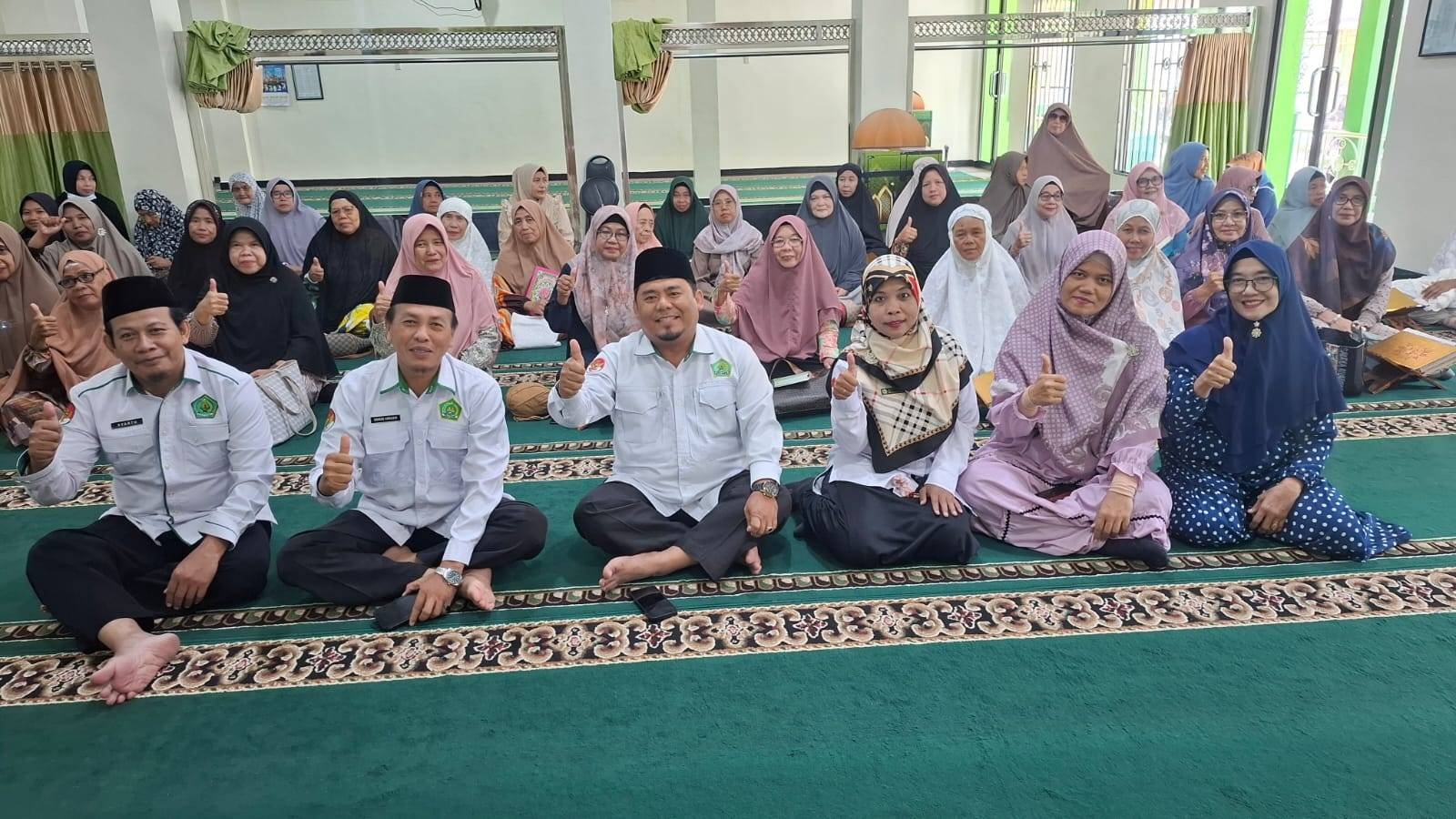 KUA Medan Amplas Launching Program Tahsinul Qur’an bagi Majelis Taklim