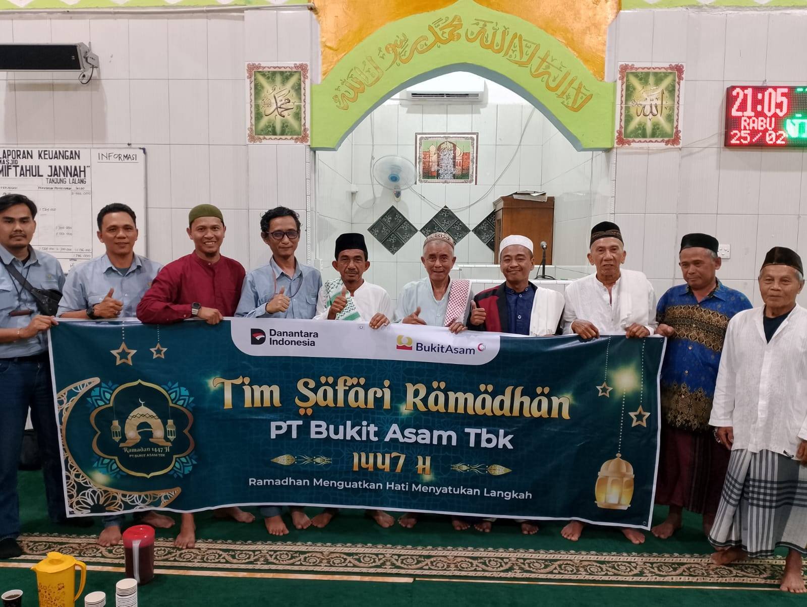 Layanan KUA Berdampak bekerjasama dengan PT. Bukit Asam