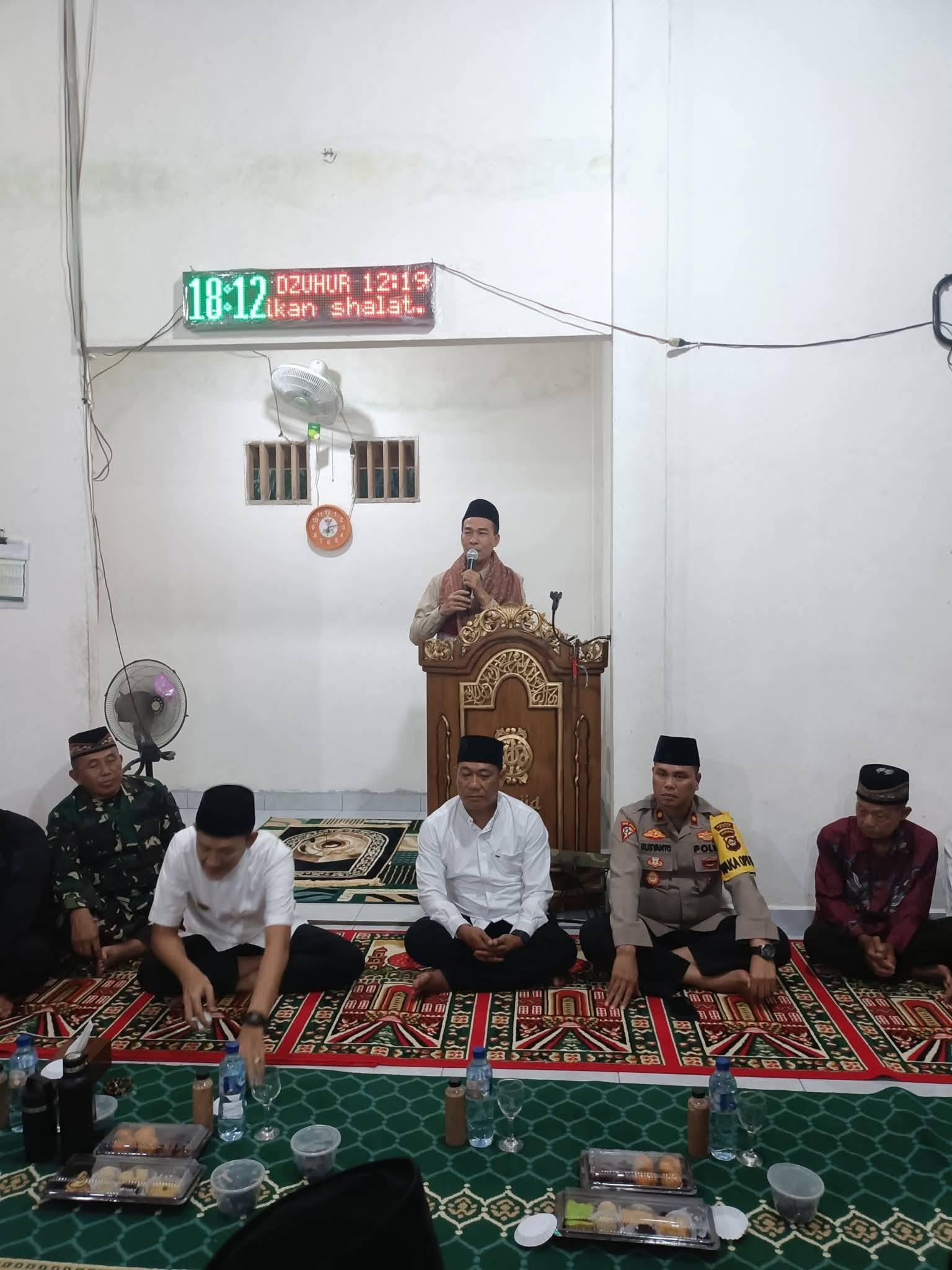Safari Ramadhan Pemkab PALI, Ka. KUA Penukal Utara Dampingi Kakankemenag