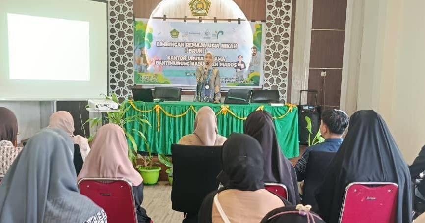 BRUN KUA Bantimurung: Membentuk Remaja Tangguh Menuju Pernikahan Berkualitas