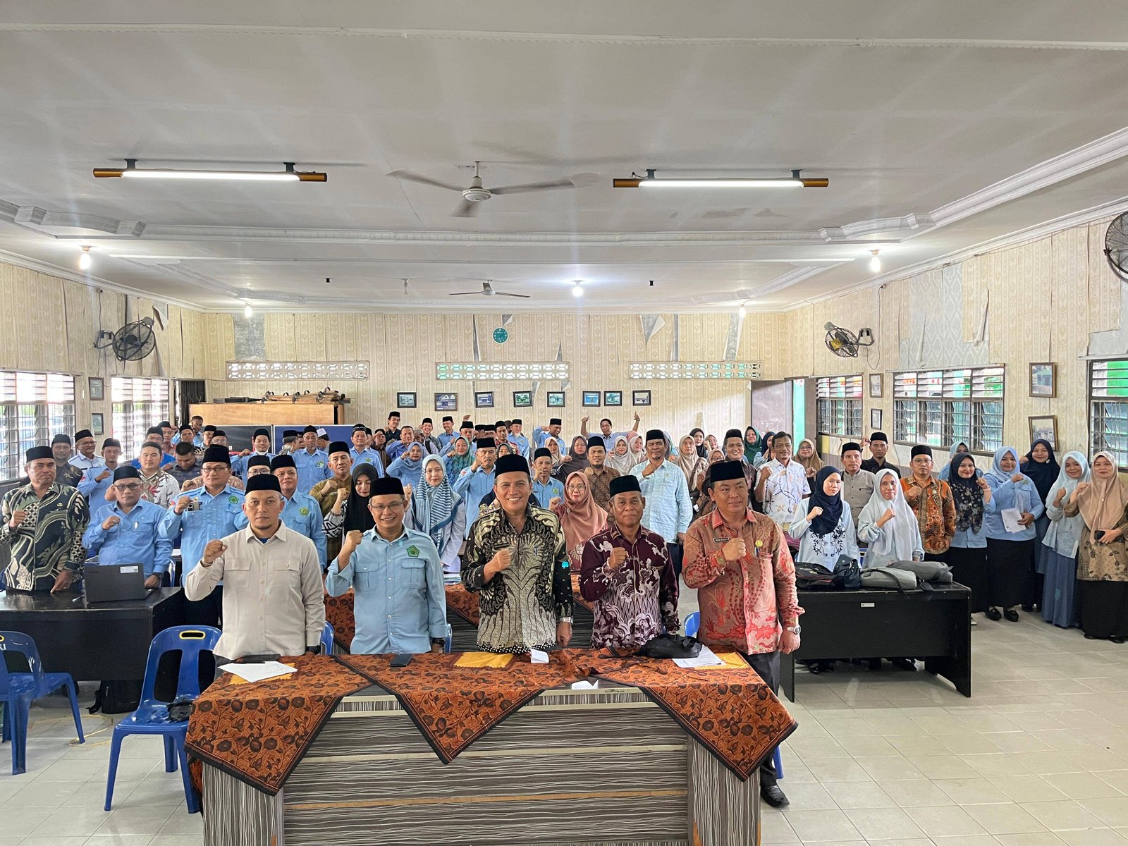 KUA Hamparan Perak Pedikat Sangat Baik Monev Supervisi Pengelolaan PNBP NR Kanwil Kemenag Sumut Tahun 2026