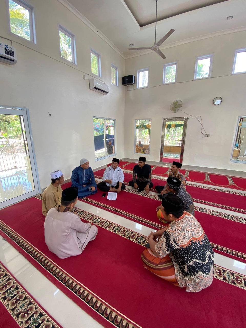 KUA Sei Kepayang Gelar Safari Jum’at, Fokus Pembenahan Struktur BKM Ziyadatul Khoir