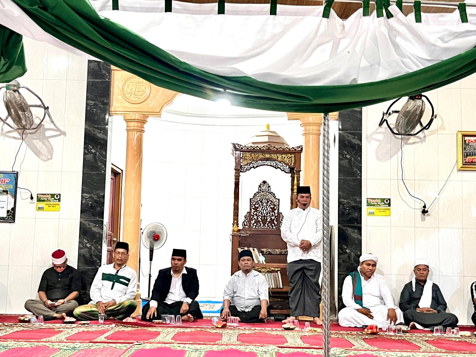 Perkuat Pembinaan Umat, KUA Sei Kepayang Laksanakan Safari Ramadan di Masjid Al Hidayah Desa Perbangunan
