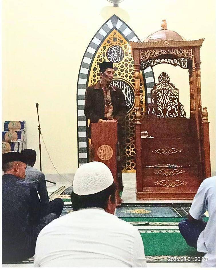 Dalam Ceramahnya, Penghulu KUA Mandai Asmar Umar, Ingatkan Pentingnya Menjaga Lisan di Bulan Suci Ramadan