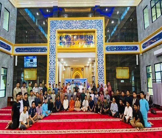 Kepala KUA Bathin Solapan Hadiri Mabit Gen Z di Masjid Wahab Azzaitun