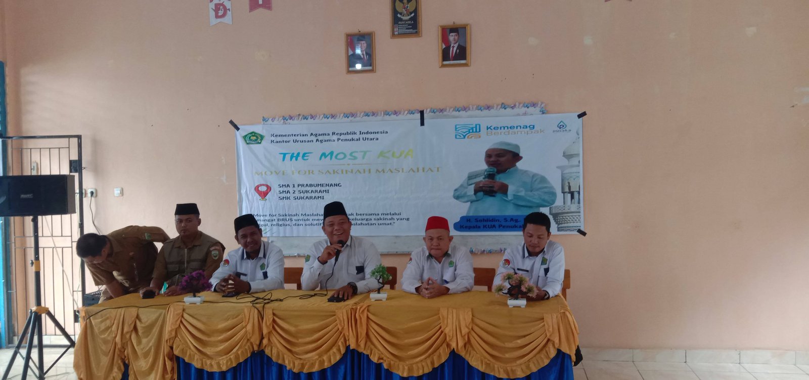 Perkuat Karakter dan Literasi Pra-Nikah Remaja, KUA Penukal Utara Gelar BRUS di Tiga Sekolah