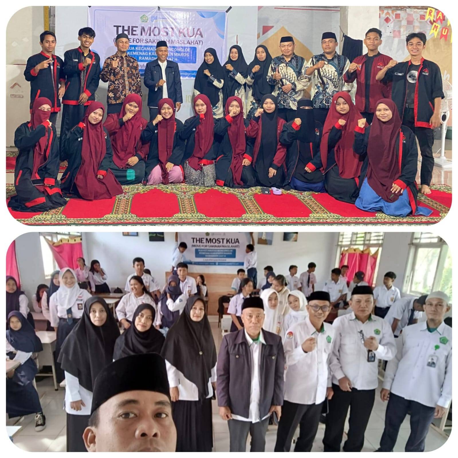 The Most KUA Move for Sakinah Maslahat Hadir di di SMPN 35 SATAP Moncongloe