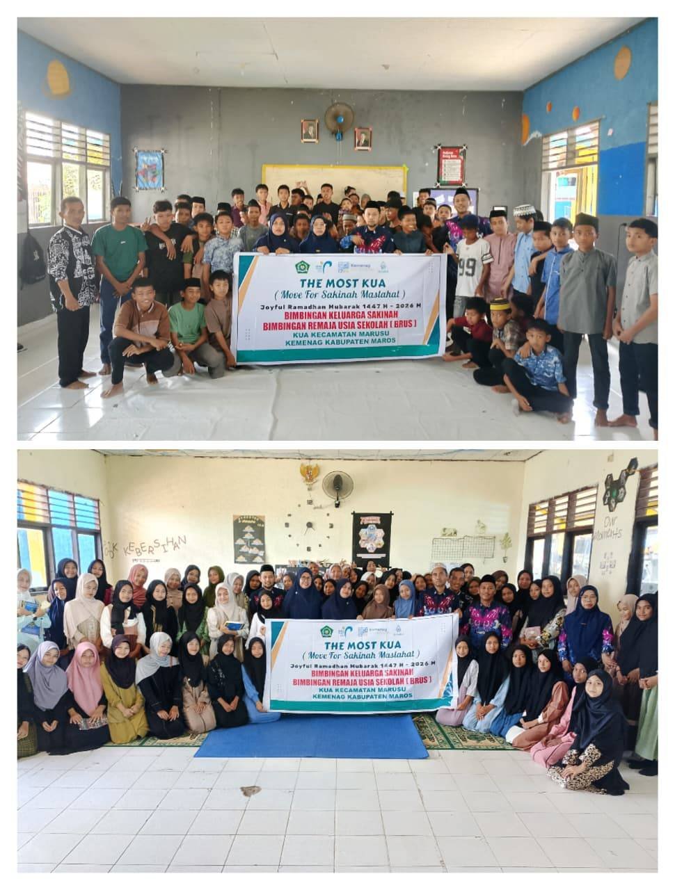 THE MOST KUA Perkuat Pembinaan Remaja Lewat BRUS & Peskil di SMPN 42 Satap